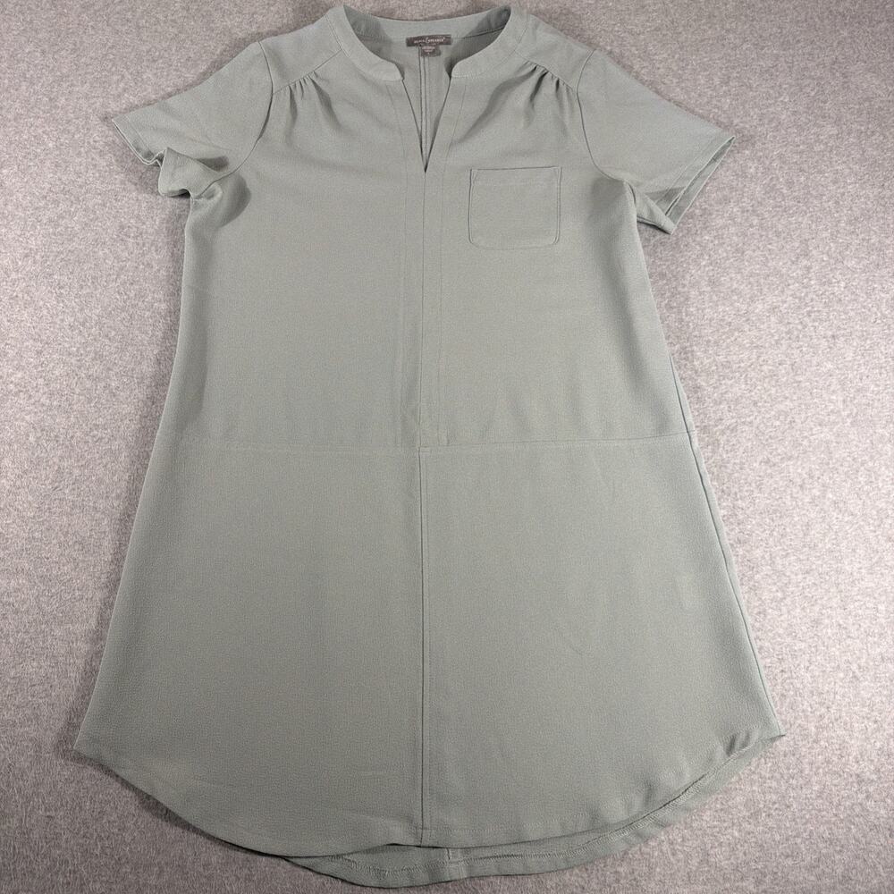 Peace & Pearls Drop Waist Seagram Green Dress, Size L